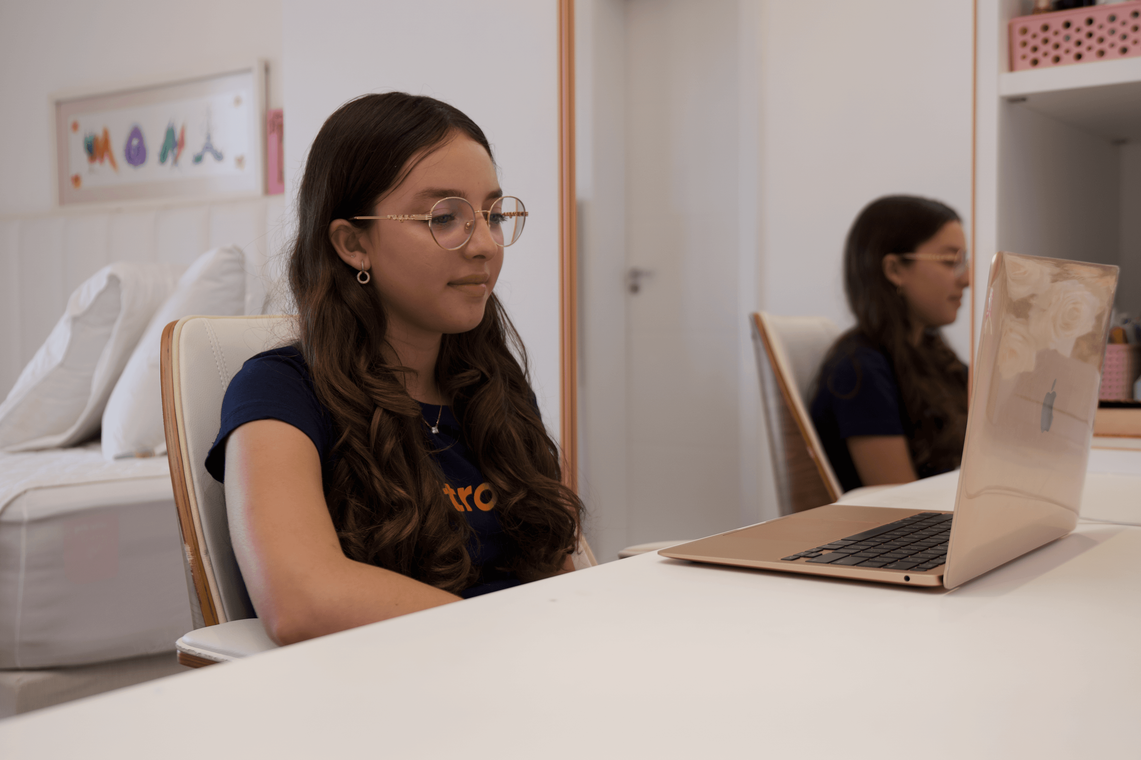 Estudante da Nitro Academy